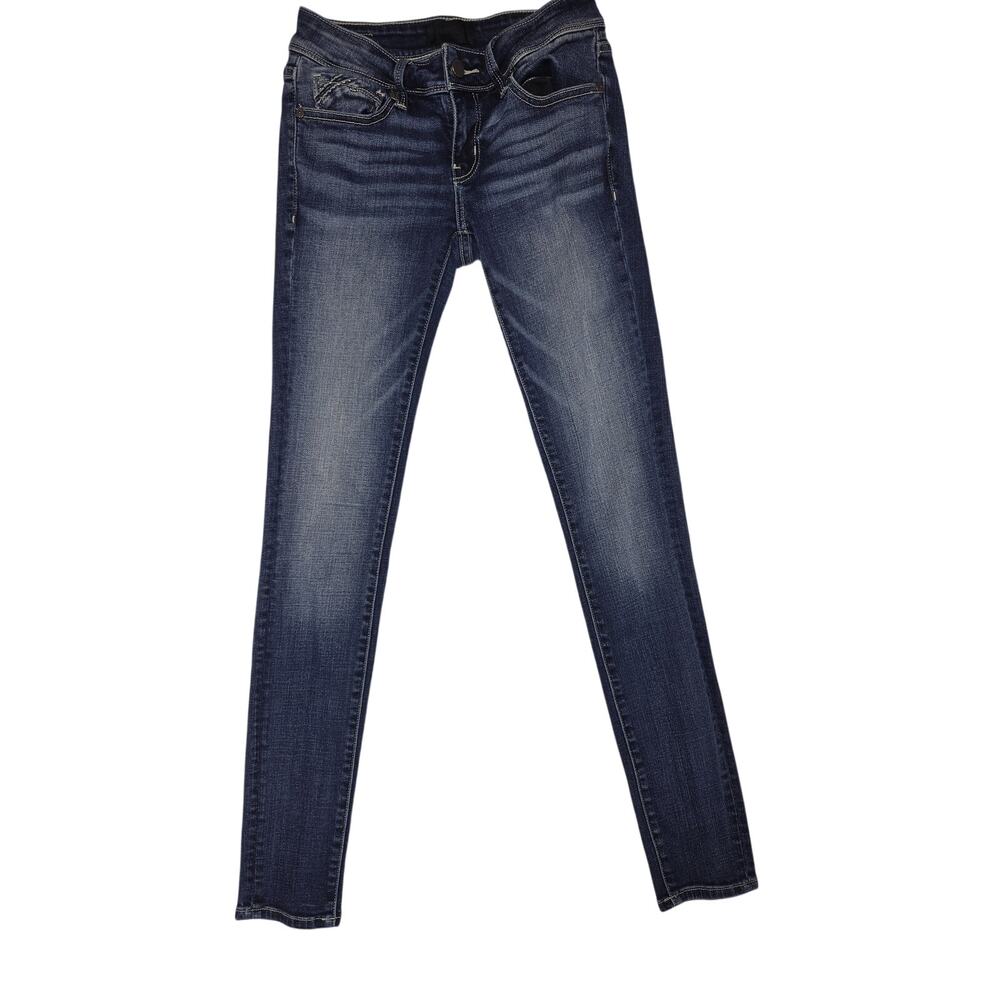 Buckle Black Fit No. 23 Dark Wash Skinny Denim Jeans Women Size 25x32